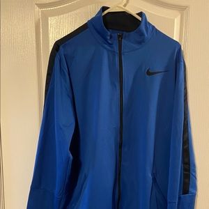 Blue Nike Zip Up sweater